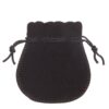 Custom Suede Jewelry Pouches (Small) – Luxury Pouch Packaging, OEM & Private Label Custom small luxury suede jewelry pouches with logo branding, multiple color and closure options