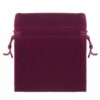 Medium Rectangular Suede Pouch – Custom Jewelry Packaging Custom medium rectangular suede jewelry pouch with personalized branding and luxury packaging design