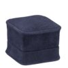Premium Suede Ring Box – Custom Ornate Collection Luxury custom suede ring box with embossed logo, ornate branding, protective foam insert for engagement rings