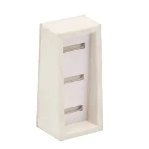 Premium Suede Vertical 3-Ring Display Box - Custom Jewelry Packaging