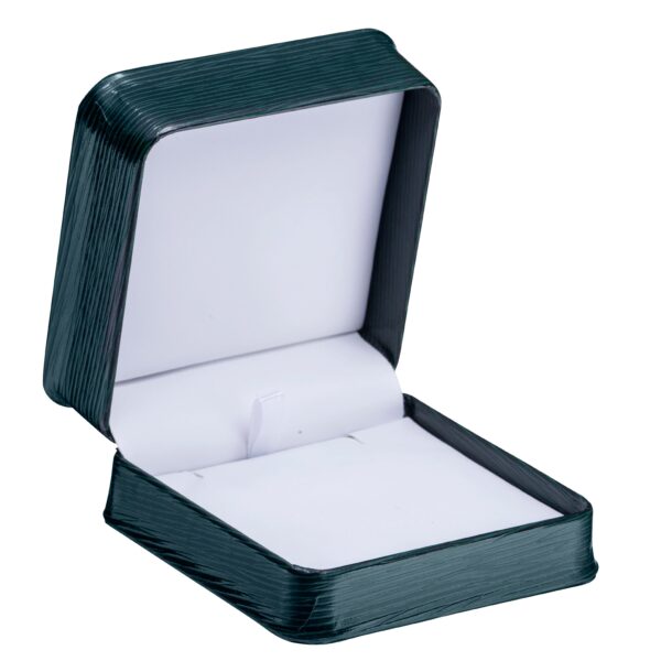 Textured Leatherette Custom Jewelry Presentation Box – Exquisite Collection Premium textured leatherette custom jewelry presentation box with embossed branding and luxurious interior insert