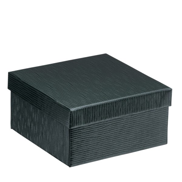 Textured Leatherette Custom Jewelry Presentation Box – Exquisite Collection Premium textured leatherette custom jewelry presentation box with embossed branding and luxurious interior insert
