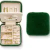 Custom Travel Jewelry Case – OEM Private Label Packaging Custom travel jewelry case with velvet lining, compartments, and embossed logo for jewelry brands and retailers