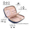 Premium custom branded travel jewelry organizer roll case with compartments and eco-friendly materials