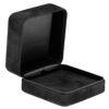 Custom Ultrasuede Premium Jewelry Box – Posh Collection, Luxury Branding Premium ultrasuede jewelry box with custom logo branding and foam insert