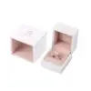 Custom velvet-lined slide drawer jewelry gift boxes with logo printing and removable foam inserts for wholesale packaging
