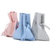 Custom velvet jewelry pouch with logo printing, factory-direct wholesale