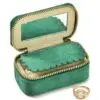 Velvet Ring Travel Case – Custom Portable Jewelry Storage Velvet ring travel case with custom branding – portable jewelry storage for brands and retailers
