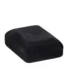 Premium velveteen T-style earring box with custom embossing, foam insert, and branded tissue presentation