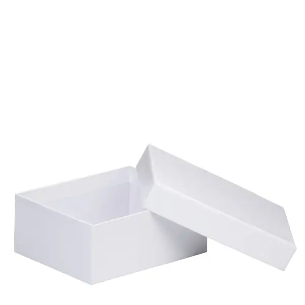 Premium velveteen T-style earring box with custom embossing, foam insert, and branded tissue presentation