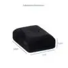 Premium velveteen T-style earring box with custom embossing, foam insert, and branded tissue presentation