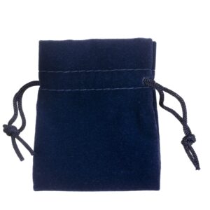Custom Velveteen Jewelry Pouch - X-Small, Factory-Direct OEM
