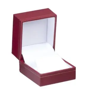Custom Vintage-Inspired Rigid Earring Box with Logo Printing