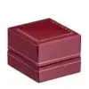 Custom Vintage-Inspired Rigid Earring Box with Logo Printing Custom luxury vintage-inspired rigid earring box with foam insert and full logo branding