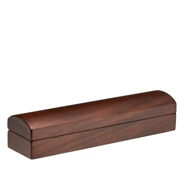 Premium Walnut Wood Bracelet Box – Custom Logo Printing & OEM Premium walnut wood bracelet box with natural finish and custom logo printing for jewelry brands