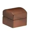 Custom Walnut Wood Earring Box – Private Label Jewelry Packaging Premium walnut wood earring boxes with custom logo branding and foam inserts for jewelry packaging