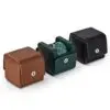 Custom Luxury Watch Gift Boxes – Microfiber with Vintage Buckle Closure Luxury microfiber watch gift box with vintage buckle closure, custom jewelry packaging for brands