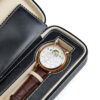 Custom watch travel case with logo branding, wholesale jewelry packaging