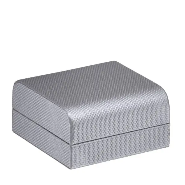 Custom Weave Texture T-Style Earring Box – Contemporary Jewelry Packaging Weave texture T-style earring box with contemporary design, custom jewelry packaging for brands and retailers