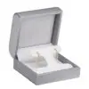 Custom Weave Texture T-Style Earring Box – Contemporary Jewelry Packaging Weave texture T-style earring box with contemporary design, custom jewelry packaging for brands and retailers