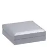 Luxury lacquered wooden T-bar earring box with custom branding, ideal for jewelry retail packaging and gifting