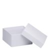 Luxury lacquered wooden T-bar earring box with custom branding, ideal for jewelry retail packaging and gifting