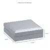 Luxury lacquered wooden T-bar earring box with custom branding, ideal for jewelry retail packaging and gifting
