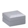Luxury lacquered wooden earring box with custom logo and branding for jewelry retail packaging