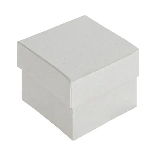 Luxury lacquered wooden earring box with custom logo and branding for jewelry retail packaging
