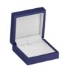 Luxury Wooden Lacquered Necklace & Pendant Box, Imperial Collection Luxury wooden lacquered necklace and pendant box with imperial design, custom brand logo embossing, and silk lining interior