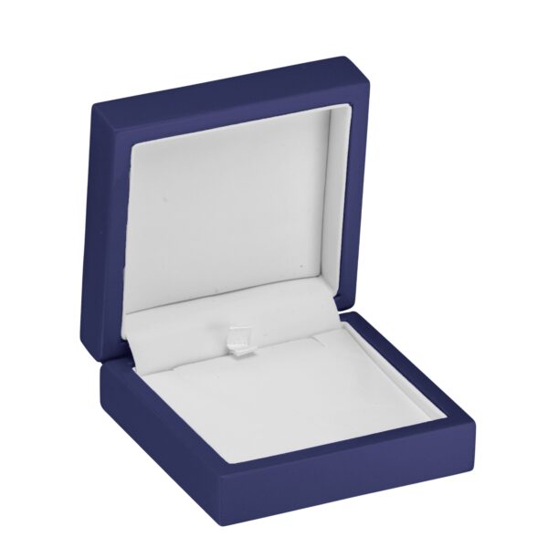 Luxury Wooden Lacquered Necklace & Pendant Box, Imperial Collection Luxury wooden lacquered necklace and pendant box with imperial design, custom brand logo embossing, and silk lining interior