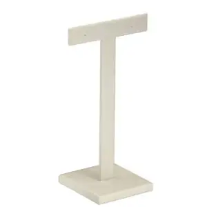 Medium-sized earring tree display stand with adjustable arms for jewelry retail display and branding