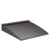 Custom Leatherette Chain Ramp Display - Necklace & Pendant Packaging Custom leatherette chain ramp display for necklace packaging—angled design for retail presentation