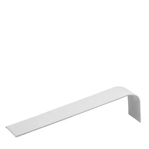 Premium leatherette 6-slot ramp display box for medium stud earrings with customizable branding