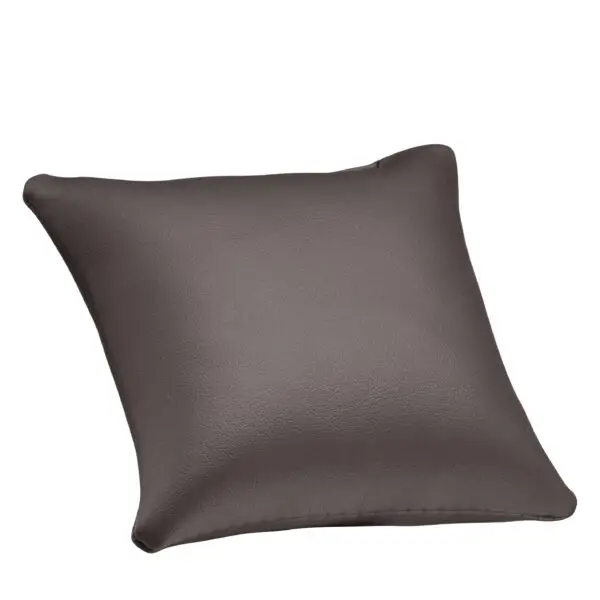 Custom Leatherette Pillow Bracelet Display - Private Label OEM Leatherette pillow display stand for bracelets and bangles with custom logo branding