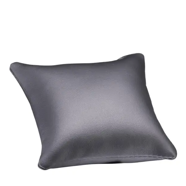 Custom Leatherette Pillow Bracelet Display - Private Label OEM Leatherette pillow display stand for bracelets and bangles with custom logo branding