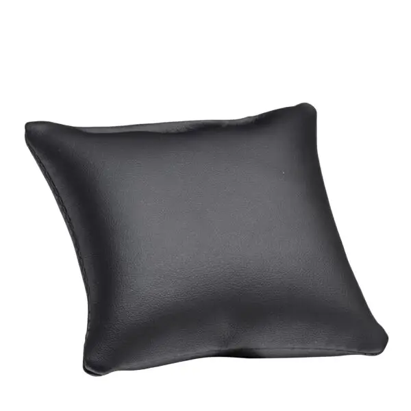Custom Leatherette Pillow Bracelet Display - Private Label OEM Leatherette pillow display stand for bracelets and bangles with custom logo branding