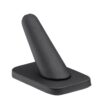 Leatherette Finger Ring Display Stand — Custom Jewelry Retail Packaging Leatherette finger ring display stand with custom logo branding for jewelry retail packaging