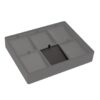 Leatherette loose pads 6-pack for stackable jewelry display trays with custom logo branding