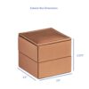 Luxury Leather Ring Clip Box – Custom OEM Jewelry Packaging Black luxury leather ring clip box with embossed logo and velvet interior for high-end jewelry retail packaging