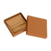 Premium small microfiber envelope pouch with custom insert for luxury jewelry packaging