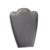 Leatherette medium necklace foldover display stand for retail jewelry packaging and branding