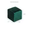 Ribbed Velvet Earring Box - Custom Jewelry Packaging for Brands Luxury ribbed velvet earring box with custom branding, ideal for jewelry brands and retailers