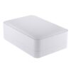 Soft Leatherette Pendant & Necklace Bar Box – Custom Jewelry Packaging Soft leatherette pendant and necklace box with custom embossed logo, luxury jewelry packaging for brands