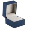 Soft Touch Small Ring Box with Sleeve | Custom OEM Jewelry Packaging Soft touch finish small ring box with branded sleeve for custom jewelry packaging