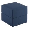 Soft Touch Small Ring Box with Sleeve | Custom OEM Jewelry Packaging Soft touch finish small ring box with branded sleeve for custom jewelry packaging