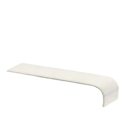 Custom Suede Bracelet Display Ramp – Jewelry Store Presentation Stand Luxury suede bracelet display ramp with custom branding for retail jewelry presentation