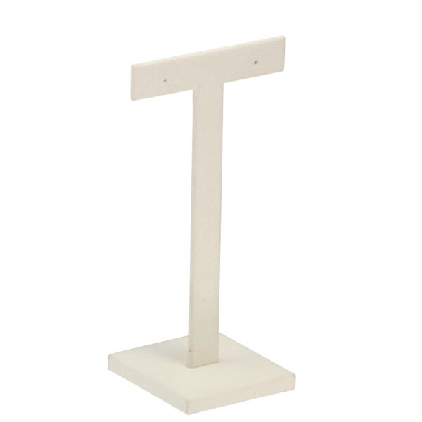 Premium suede medium earring tree display stand with custom branding options