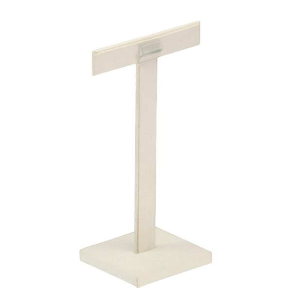 Premium suede medium earring tree display stand with custom branding options