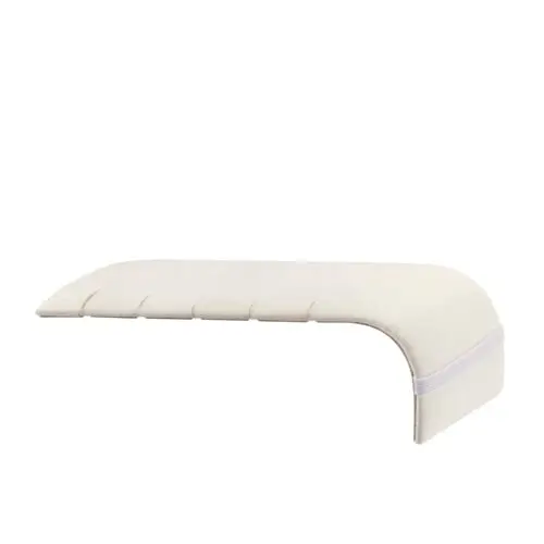 Suede 5-slot ramp earring display stand for wholesale jewelry retail